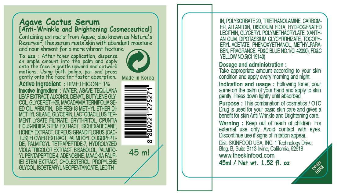 AGAVE CACTUS SERUM